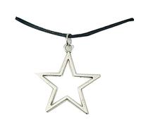 ljhnba Unique Star Shaped Pendant Necklace Y2K Hollow Choker for Men Women Clavicle Chain Eye-catching Ornament Girl Pendant Choker Jewelry