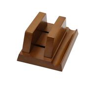 ljhnba Vertical Computer Stand for Holder Ergonomic Wood Base Construction Maximizes Desktop Space Utilization Cable Management Stand