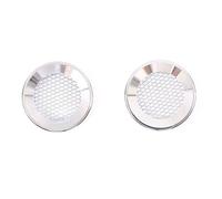 LJICUVDS Car Interior Compatible With Hummer For H2 H3 2003-2007 2008 2009 Car Dashboard A-pillar Tweeter Cover Speaker Decorative Cover Interior Accessories(2005-2009)