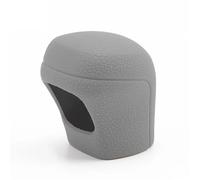 LJICUVDS Car Interior Compatible with Toyota for Corolla for Thunder for Camry Car Manual Gear Head Shift Collars Shift Knob Grips Lever Cover Interior Trim(Gray)