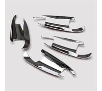 LJICUVDS Car Outer Door Handle Cover Compatible with Benz GLK X204 ML W166 2012 2013 2014 2015 Exterior Door Handle Bowl Cover Trim Auto Modification Part(Bowl Silver)