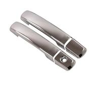 LJICUVDS Car Outer Door Handle Cover Compatible with Nissan for Pathfinder R51 2005 2006 2007 2008 2009 2010 2011 2012 Car Door Handle Cover Trim Sticker Styling(1 Keyhole no Button)