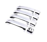 LJICUVDS Car Outer Door Handle Cover Compatible with Toyota for Tundra XK50 2007~2017 2018 2019 2020 2021 Outer Door Handle Cover Trim Car Cap Exterior Stickers(4Handle 1 Keyhole)