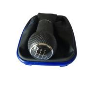 LJICUVDS Gear Shift Knob Compatible with Vw for Jetta for Bora Mk4 1999 2000 2001 2002 2003 2004 12mm 5 6speed Car Gear Shift Knob Shifter Knobs Styling(Blue,6speed)
