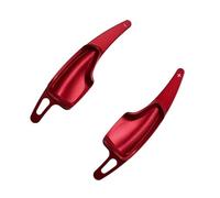 LJICUVDS Wheel Paddle Shift Compatible with Chevrolet for Camaro 2016-2020 for Corvette C7 2015 2016 2017 2018 2019 Steering Wheel Paddle Shifters Extension Trim(Red)
