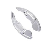 LJICUVDS Wheel Paddle Shift Compatible with Odyssey 2013 2014 for Accord 2008 2009 2010 2011 2012 Shifter Extension Car Steering Wheel Paddle Shift Trim Cover(Silver)