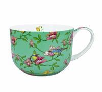 LJIMICAORO Large 24oz Bone China Coffee Mugs with Handles, Traditional Large Coffee Cup, Perfect for Soups, Cereals