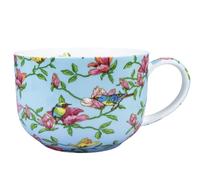 LJIMICAORO Large 24oz Coffee Cups Soup Mugs with Handles Traditional Large Cup Large Bone China Coffee Mugs Cup for Soups Cereals