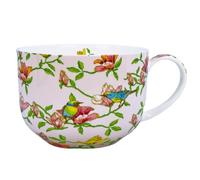 LJIMICAORO Large 24oz Coffee Cups Soup Mugs with Handles Traditional Large Cup Large Bone China Coffee Mugs Cup for Soups Cereals