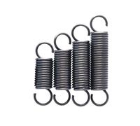 LJISEHG 1pc Heavy Duty Steel Extension Spring - 6mm Wire Diameter Stretch Spring with Hooks for Industrial & DIY Projects(6x40x400mm)