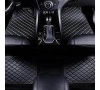 LJJWIW Car Floor Mats for BMW 330e 2021-2023,Leather Tailored Carpets Interior Carpet Non Slip Waterproof Wear Antifouling Not Deformed Accessories,Black