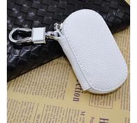 LJJWIW Car Key Cases for Volvo EX30 EX90,Case Button Fob Protector Remote Controls Cover Protective Shell Shells Keyrings Keychains Covers Protection Keychain Keyring,White
