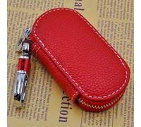 LJJWIW Car Key Cases for Volvo EX30 EX90,Case Button Fob Protector Remote Controls Cover Protective Shell Shells Keyrings Keychains Covers Protection Keychain Keyring,Red