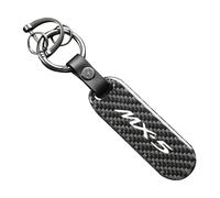 LJJWIW Car Key Rings For Mazda MS MX5,Custom Keyring With Logo,Custom Keyring,Personalised Keychain,Keys Keyfob,New Car Best Gifts Auto Accessory