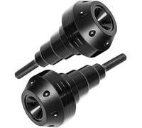 LJJWIW Motorcycle Frame Sliders For Aprilia Pegaso 650 1992-2013,Aluminum Anti-Fall Rod,Protection Rod,Crash Pads,Engine Protector Exhaust Sliders Accessories,Black