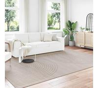 Ljkjelesy Galati Area Rug, Beige, 280 x 200 cm, Polyester, Non-Slip, Washable, Easy Care for Living Room, Bedroom, Hallway, Balcony, Indoor, Outdoor