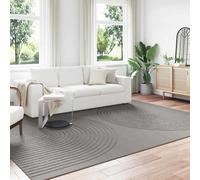 Ljkjelesy Galati Area Rug, Grey, 280 x 200 cm, Non-Slip, Washable Rug for Indoor and Outdoor Use, Durable Floor Protection, Versatile in the Living Room, Hallway, Balcony