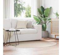 Ljkjelesy Huarte Area Rug, Beige, 120 x 170 cm, Polyester, Non-Slip, Washable, Easy Care for Living Room, Bedroom, Hallway, Indoor, Modern, Cuddly, Durable, Versatile