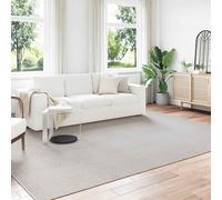Ljkjelesy Lugo Area Rug Cream 280 x 200 cm Polyester Non-Slip Washable Durable for Indoor and Outdoor Versatile Flooring Ideal for Living Room Hallway Balcony Modern Easy Care