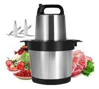 LJLAO 6L/10L Electric Meat Mincer Machine,Household Meat Grinder with Base Anti-slip Pad,low Noise Blender Suitable for Meat Onion Vegetable Nuts,10L