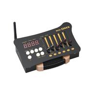 LJLAO DMX controller, mini portable DMX 512 controller, wireless control, built-in battery,rechargeable, Can be directly powered by a mobile power supply,suitable for stage parties,dmx512