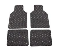 LJLBFB 4 Pcs Car Mats for Mercedes Benz G-Class G55 G63 G65, Car Leather Floor Mats Anti-Slip Car Mats & Carpets Universal Car Mat Waterproof Protection Car Carpet,Black-2