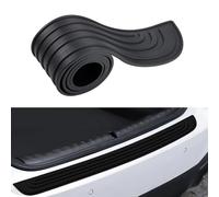 LJLBFB Car Bumper Protector for Proton X50 GMC Ya Kun Saab 9-5 Saab 9-3, Universal Rear Bumper Protector Strip Wear-Resistant Rubber Car Rear Bumper Protector Accessories,A-90 * 7cm