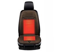 LJLBFB Car Seat Cushion for Geely Emgrand MK LG Jinying EC6 Englon EC6, Soft Non-slip Car Seat Covers with Full Back Seat Protector, Adjustable and Easy to Install,C-Brown