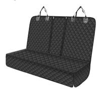 LJLBFB Dog Car Seat Cover for Mitsubishi Mirage 2003-2023, Waterproof Scratch-proof Dog Covers Car Back Seat with Armrest Opening