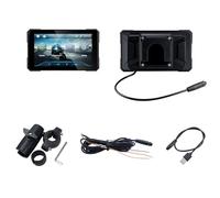 LJLBFB Motorcycle Carplay Screen for CM 300, Portable Motorbike Stereo, 5" IPS Waterproof Touchscreen, BT Trans, Voice Control,A-No tire pressure
