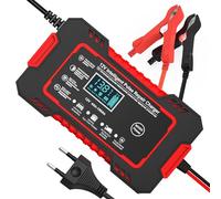 LJLBFB Smart Battery Charger for SH 125 2002-2023, Motorcycle Battery Charger, LCD Display, Auto Stop, Seasonal Charge, Multi-Protection