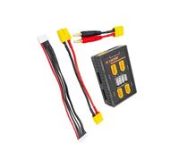 Ljmyy 1-6S XT60 Plug Parallel Charging Board 20A Input 4 Channel Output for Remote Drones Battery Management Charging pad charger