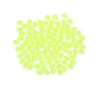 Ljmyy 100Pcs Oval Fishing Lures Beads Sea Hard Floating Float Tackles Hooks For Hats Red
