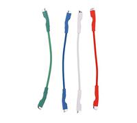 Ljmyy 4Pcs 50mm Cartridge Phono Cable Leads Header Wires For 1.2-1.3mm Pins Turntable Phono Headshell Accessories Fluance Turntable