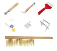 Ljmyy 7Pcs Bees Hives Tool for Beekeepers Stainless Steel Frame Lifter and Scraper Bees Hives Frame Grip Holder Lift