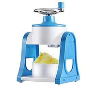 Ljmyy Manual Ice Crusher Shaver Handheld Snow Crushing Machine Slush Maker Shredding Ice Slush Maker