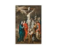 LJPENART Peter Paul Rubens poster（The Crucifixion Wall Art Bedroom Prints Home Decor Hanging Picture Canvas Paintings 12x18inch(30x45cm)