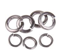 LJPshop-Flat Washer M14 M16 M18 M20 M22 M24 M27 M30 Stainless Steel Split Lock Washers Spring Washers, Corrosion-resistant and smooth surface(M22,20pcs)