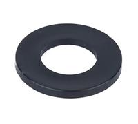 LJPshop-Flat Washer M2 M2.5 M3 M4 M5 M6 M8 Nylon Plastic Flat Spacer Washer,100pcs, Corrosion-resistant and smooth surface(M2.5x5x1 100pcs)