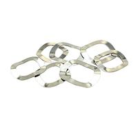 LJPshop-Flat Washer M3 M4 M5 M6 M8 M10 M12 Stainless Steel Split Spring Wave Lock Washers, Corrosion-resistant and smooth surface(M12)