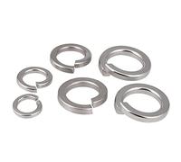 LJPshop-Flat Washer Spring Washers Stainless Lock Washer M2 M2.5 M3 M4 M5 M6 M8 M10-M24, Corrosion-resistant and smooth surface(5Pcs,M8)