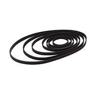 LJPshop-Timing Belt XL Timing Belt 180/182/184/186/188/190/192/194/196/198XL 10mm Wide Toothed Belt XL Black Rubber Pulley Belt, 1pcs, for 3D Printer(198XL 99T)