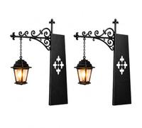 LJSCQF 2Pcs Bookshelf Lamp, Vintage Hanging LED Bookshelf Lights, Lights with Bookend-Style Base, Decorative Bookshelf Warm Lighting, for Book Nook, Home Library, Study and Reading Corner (A2)