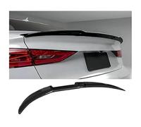 LJSDZLHY Car Rear Roof Lip Spoiler for Audi A4 (MK B9) 2016-2023,Boot Lid Tail Wing Lip Durable Back Splitters Diffuser Auto Rear Wing Body Styling Accessories,B-Gloss Black