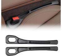 LJTBNDJN 2 Pcs Car Seat Gap Filler for Toyota Yaris II 2005 2006 2007 2008 2009 2010 2011, Vehicle Mounted Gap Leak Proof Filling Strip Car Gap Filler Organizer Interior Accessories,Black
