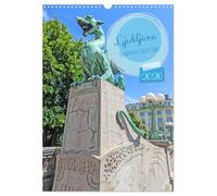 Ljubljana Slovenia capital UK-Version (Wall Calendar 2026 DIN A3 Portrait), CALVENDO 12 Month Wall Calendar