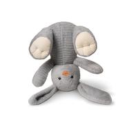Ljuk Marvelous Fluff Marvel Plush Bunny Cuddly Toy, 30 cm Sitting / 60 cm Lying Lying Down, Grey, Super Soft Plush Stuffed Toy with Hidden AirTag Bag, Gift for Kids, Boys & Girls (Grey)