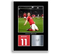 LJW Prints Chris Wood Football Player 2025-2026 Print Signed Autograph Photo Poster for Forest Fans and Supporters