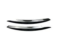 LJWAN 2 Pcs Car Headlight Eyebrow Covers for Volkswagen Golf 6 mk6 2009-2012, ABS Plastic Eyelids Stylish Headlight Trim Stickers Easy Install Exterior,Carbon Fiber
