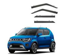 LJWAN 4 PCS Car Wind Deflectors for Suzuki Ignis MK2-MF 2016-2023+, Rain Smoke Guards Weather Shied Covers Protector Protective Cover Wind Car Accessories